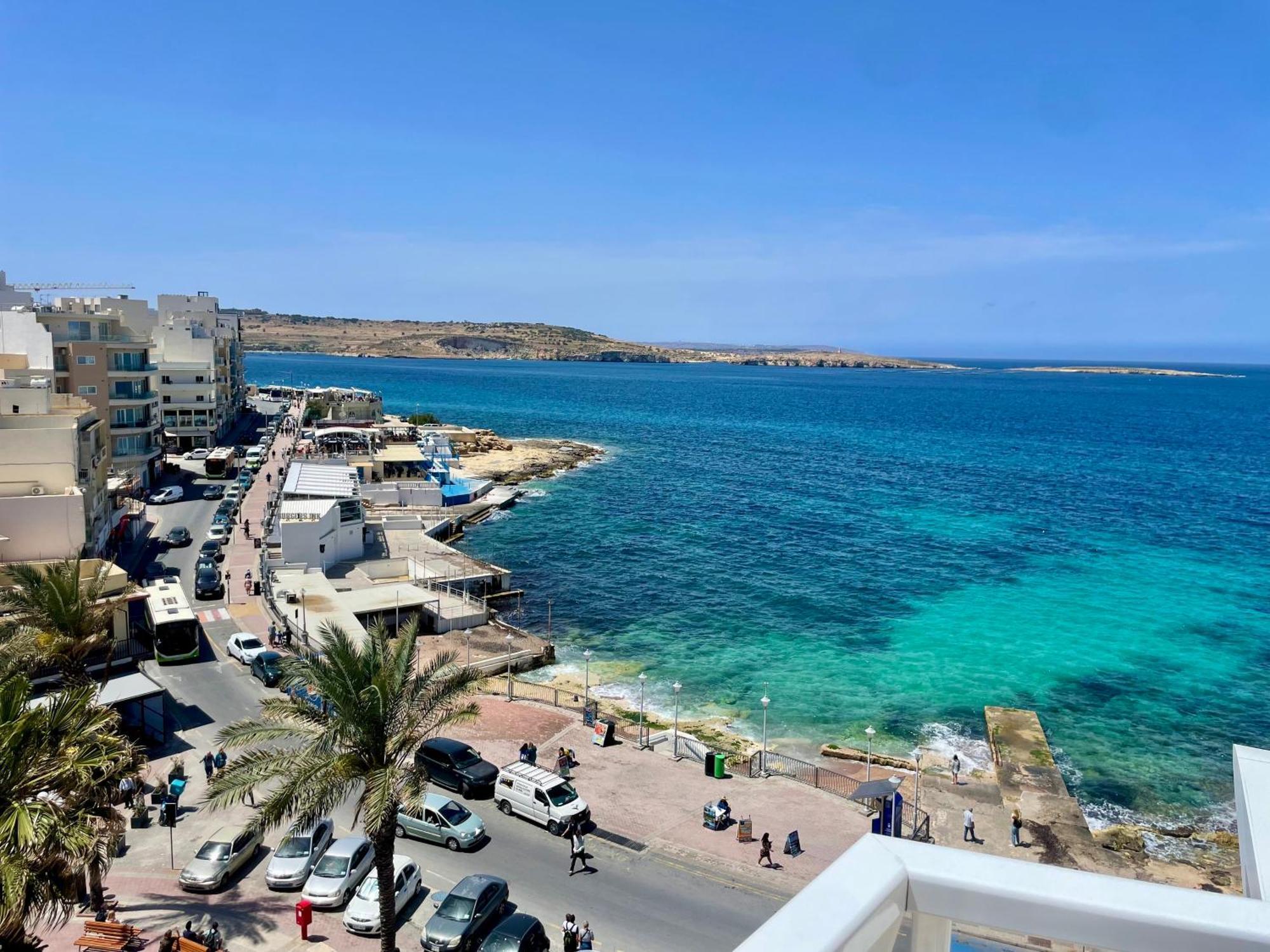 Bugibba Square Seafront Lux Apartments By Holi St. Paul's Bay Exterior foto